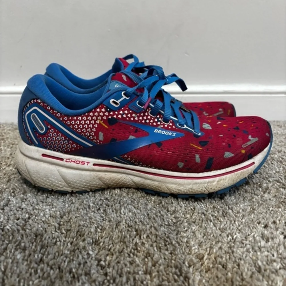 BROOKS Ghost 14 Beetroot/Campanula/Pink Women’s Running Shoe Size 7.5
